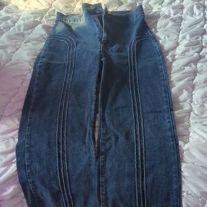 REVICE Dark Blue Flare Jeans